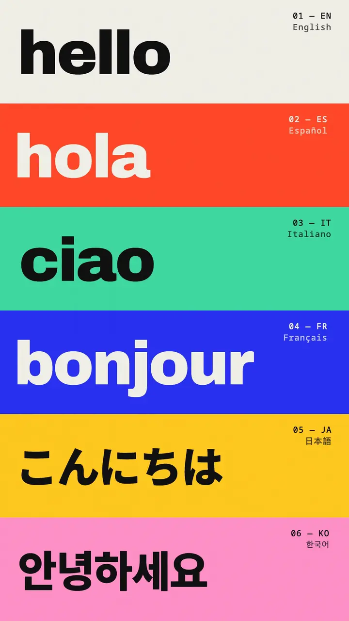 App launch · Kinetic type concept film by Motionwisp